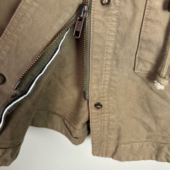 Marine Layer Olive Green Elle Women's‎ 100% Cotton Utility Jacket Size XS - Picture 5 of 16
